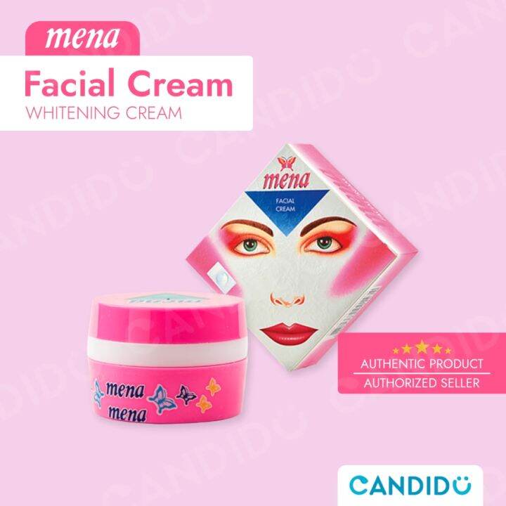 Mena Cream Original Facial Whitening Anti-aging Pampaputi Pampaganda 3g - CandidU PH