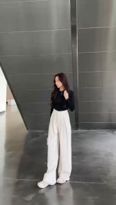 Quần suông nữ cạp cao chất GOLD - 247StoreFashion - Quan929_P0K29.30