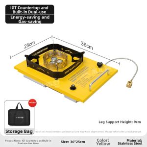 BUZHIHUANGYE | Outdoor Portable High-efficiency Windproof Stove