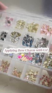 BCL Charm isi 10Pcs | Starry Sky Love Charm 2024 | Nail Acc Berlian Saturnus