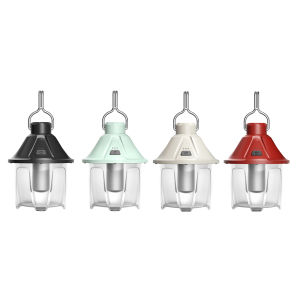 【HOSPORT】LED Camping Tent Lights Power Display Hanging Camping Atmosphere Lamp High Capacity Battery Top Magnet Push Switch Type-C Charging for Outdoor Travel