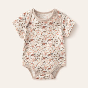 Pure Cotton Long Sleeve Baby Romper Suit for Newborn Girls Cute And Comfy Clothes for Infants 0-3 Months Old Baby Girl Outfit