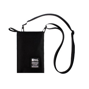 Black Botta Design Mobile Phone Bag Simple Travel Outdoor Small Crossbody Bag Womens Shoulder Bag for Walking And Calls