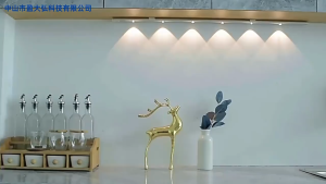 BHQ Led Lights Rechargeable Motion Sensor Lights Cabinet Light Strip Adjustable Wardrobe Lighting