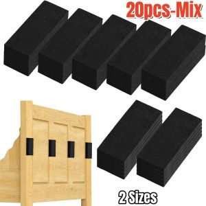 Mix 20Pcs/Set EVA Foam Double-sided Adhesive Wall Protector Suitable for Shock Protection of Sofa Bench Wall Anti Vibration Pads