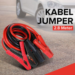 Jumper Aki Mobil Motor Kabel Charger Baterai Accu Full Copper 280 cm High Quality