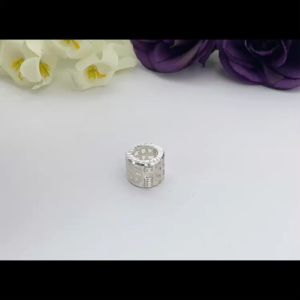 SilverWholesale #PH352 Sterling Silver 925 Wealth Money Abacus Pendant Necklaces (财运亨通算盘项链)
