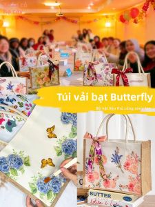 DIY Butterfly Decor Fabric Bag Kit