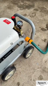 REAIM High Pressure Washer - 4800W/5000W Heavy Duty Portable Power Sprayer with Pressure Gauge & Adjustable Spray Gun
