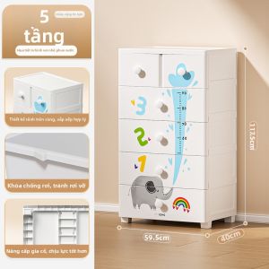 Citylong | Tủ Lưu Trữ Đa Năng Dung Lượng Lớn Thiết Kế Hoạt Hình