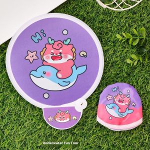 ASRV Cute Cartoon Character Handheld Fan for Summer Fun