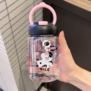 Cốc Cắm Trại Mini Dễ Thương Di Động Túi Đựng Nước Cho Bé Gái Cốc Đựng Nước Học Sinh Dễ Cầm Cốc Đựng Nước Cốc Đựng Nước