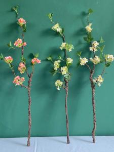 Bàn Trang Trí Hoa Lục Đầu Cành Dài Hoa Hồng Trang Trí Phòng Khách Trang Trí Trong Nhà Trang Trí Phòng Ngủ Bàn Ăn Hoa Giả Hoa Nhựa