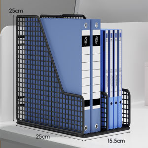Metal Thickening File Stand Bookshelf Multi-layer Organizer