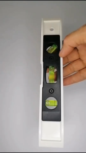 KING Alat Ukur Kemiringan Vertikal Horizontal Spirit Level Waterpass Mini Magnetic Precision 6 Inch