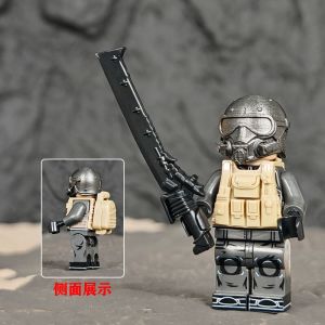 Powerful Mecha Building Blocks Set Underground Escape Rat Boss Level Seven Toy for Boys above 14 Years Old from China