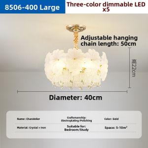 French Luxe Crystal Chandelier Simplistic