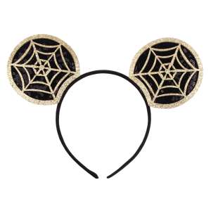 Disney | Mikcey Mouse Ear Headbands Without Bow Hairbands Hair Accessories Glitter Party Christmas Halloween Decoration Cosplay Costume