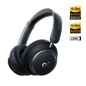 Soundcore Space Q45 Adaptive Noise Cancelling Headphones Reduce Noise by Up to 98% Ultra Long 50H Playtime App Control Hi-Res Sound with Details Bluetooth 5.3 Ideal for Traveling