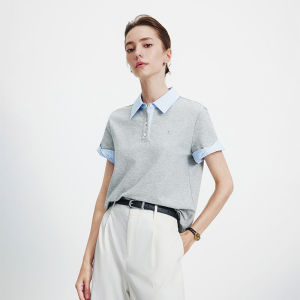 Navigare | Summer New Leisure Colorblock Polo Tshirt