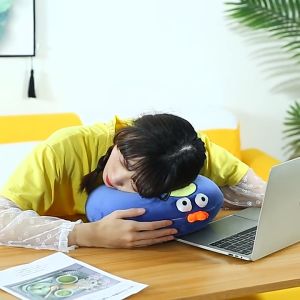 Tựa cổ chữ u gối kê cổ đem văn phòng hay dùng trên xe oto chống mỏi cổ (hàng chuẩn loại 1) .