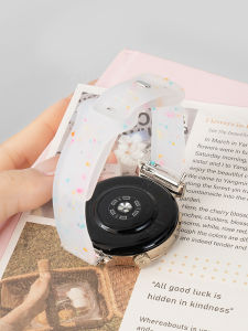 Creative Silicone Sport Watch Band for Huawei GT5 GT4 GT3 GT2 GT1 Womens Smartwatch Band High-End Feelings Fitness Tracker Bracelet