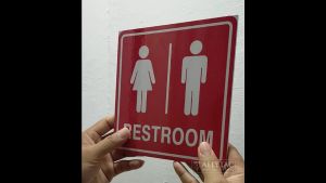 Signage Vinyl Sticker with Sintra Board