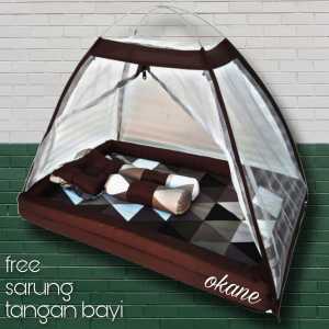 Kasur Bayi Kelambu D Premium Bonus Sarung Tangan Bayi Lengkap 1 Set Bantal Dan Guling Bayi Gratis Ongkir Bisa COD