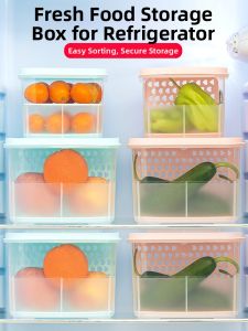 DOLANX | Refrigerator Food Preservation Storage Box