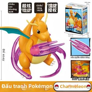 Keeppley | Keeppley Pokemon Fight! Bộ Đồ Chơi Lắp Ráp Mô Hình Hành Động Dragonite Garchomp Gardevoir Charizard Gengar Eevee - Dành Cho Lứa Tuổi Từ 14 Trở Lên