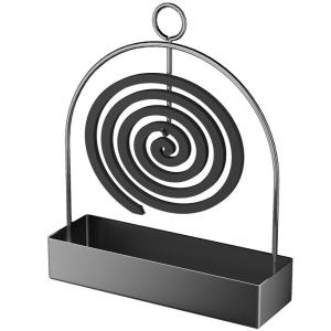 1-10 Chiếc Giá Đỡ Muỗi Bằng Sắt Nghệ Thuật Đốt Hương Có Khay Đựng Tro Chống Bỏng Chân Đế Bằng Thép Carbon Cho Gia Đình Trong Nhà Ngoài Trời Sử Dụng