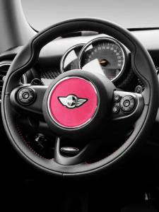 ALCANTARA | Miếng Dán Trang Trí Vô Lăng Alcantara Cho Mini Cooper R55 R56 R57 R60 R50 R52 R53 F56 F54 F60 Chất Liệu Da Lộn Phụ Kiện Nội Thất Ô Tô