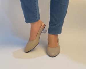 Sepatu Sandal Bustong Tali Wanita uk Besar 41~45 Hak 5cm/Bustong Wanita Big Size Jumbo/Sepatu Sandal Kerja Wanita/Bustong Formal
