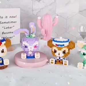 Nano Brick Disney mainan edukasi balok karakter disney untuk anak termurah