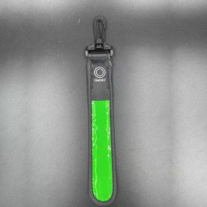 Reflective LED Flashlight Bag Pendant for Primary School Students Outdoor Night Running Safety Light Hiking Signal Lamp