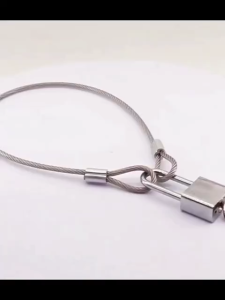 1.5M/2M Stainless Steel Bike Lock Wire Rope Line Anti-theft Bicycle Motorcycles Security Lock Cable