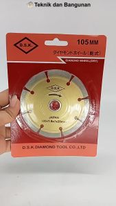 Diamond Wheel 4" Mata Potong Keramik Kering DSK