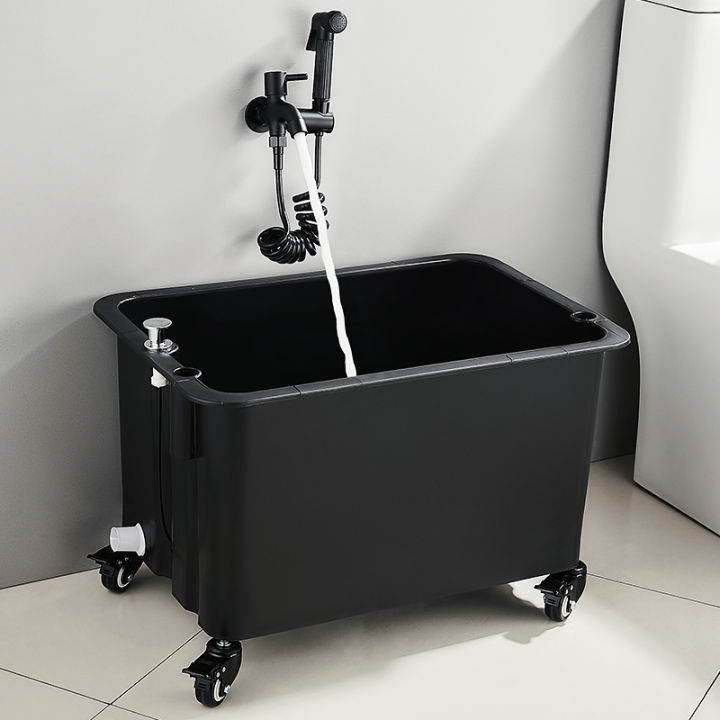 Mop Pool Movable Balcony Mop Sink Mop Mop Pool Household Bathroom Wash ...