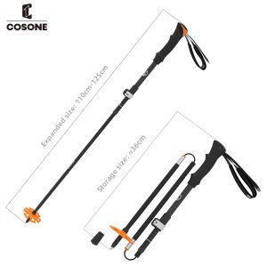 COSONE | Aluminum Foldable Extendable Hiking Staff