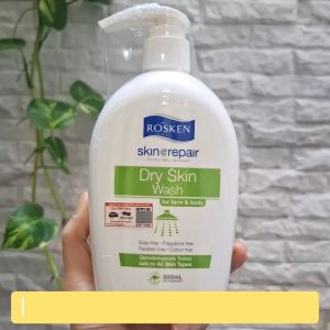 [HÀNG CTY - HSD 2029] Rosken Dry Skin Wash 500mL - Sữa Tắm Dưỡng Ẩm Dành Cho Da Kích Ứng.