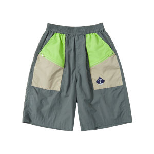 LANQISHUI | Summer Casual Color Block Pockets Shorts