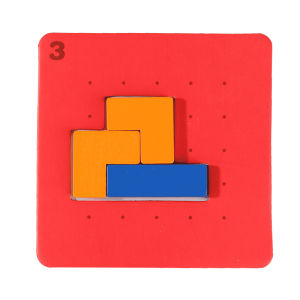 WEIBAI | Colorful Block Puzzle for Children 6-10 Years Old
