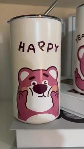 Cute Cartoon Stainless Steel Sippy Cup 304