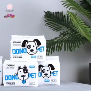 POPOK HEWAN JANTAN DONO MALE ANJING DISPOSSABLE DIAPERS PELIHARAAN PUTIH BIRU