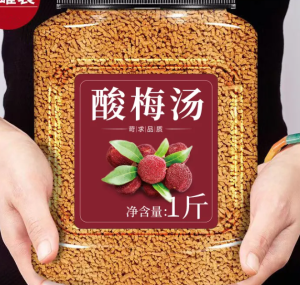 Sour Plum Soup Beverage Sour Plum Powder Heat Relief Beverage 320g 640g   酸梅汤