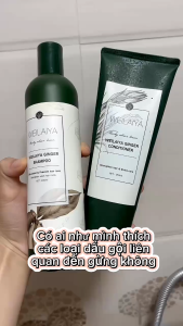 Bộ dầu Gội xả gừng Weilaiya giảm rụng kích mọc tóc chính hãng [GỘI 400ml+XẢ 250ml]