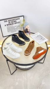 COASTAR Women Shoes High-cut Pu Leather Sneakers Running Shoes Casual Women Shoes #770