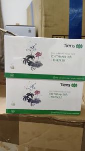 combo 2 hộp Ích Thanh Trà Thiên Sư Hỗ trợ giảm mỡ máu ( Hộp 30 gói )