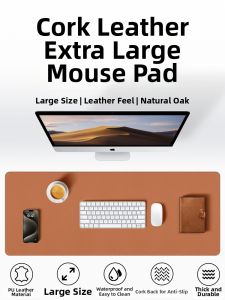 iface mall | Customizable Waterproof Large Leather Mouse Pad