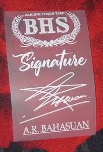 logo sablon B*H setrika replika